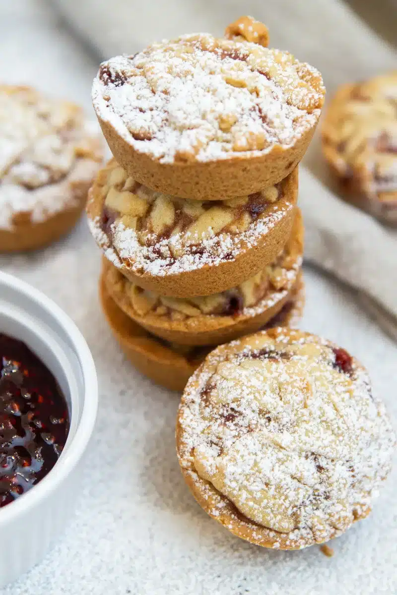 COSTCO RASPBERRY CRUMBLE COOKIES - Julies Apron