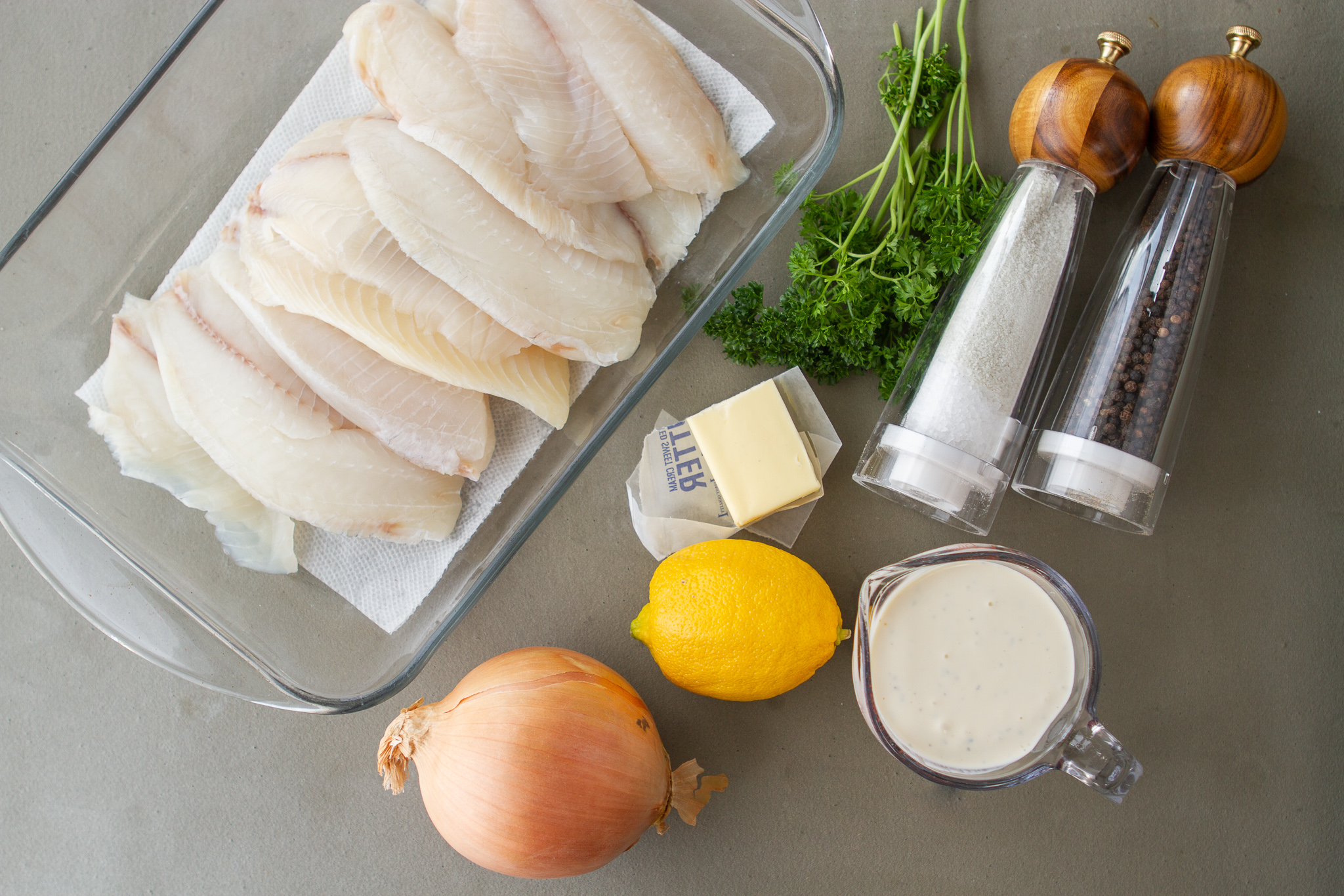 ingredients for ranch tilapia