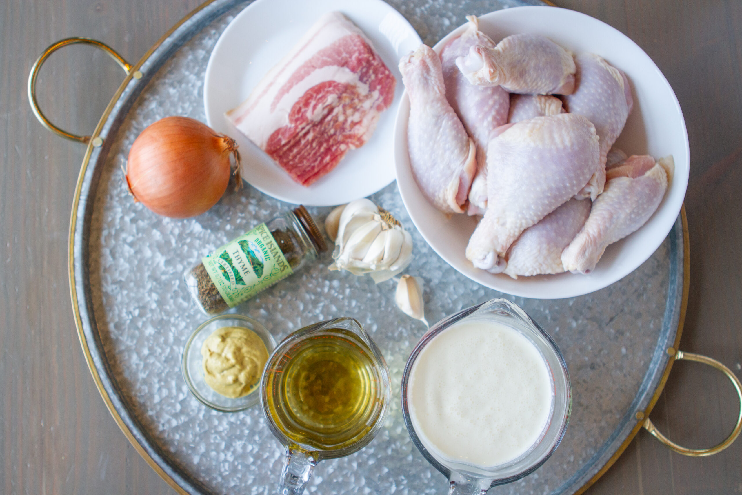 chicken drumstick with seasonings