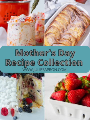 a collection of mothers day recipes