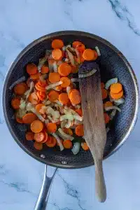 caramelized carrots and onions