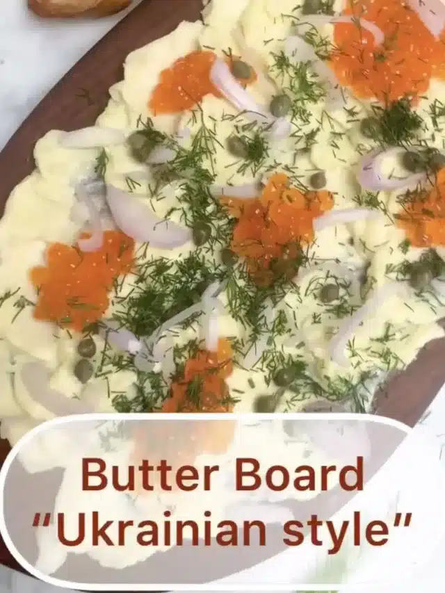 Butter board "Ukrainian Style"