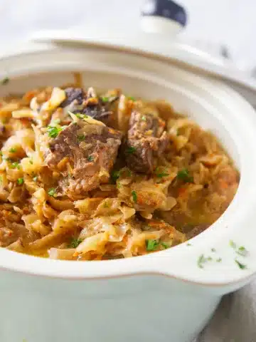 beef and cabbage recipe