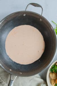 coconut cream with curry sauce